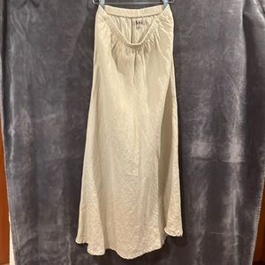 FLAX Linen Pull-on Skirt - small